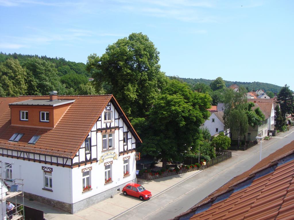 Отель Gasthof Und Pension Frankenthal - Garni Гера Экстерьер фото