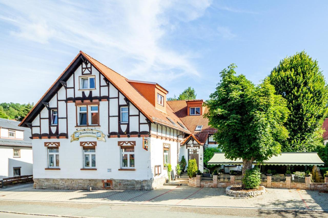 Отель Gasthof Und Pension Frankenthal - Garni Гера Экстерьер фото